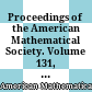 Proceedings of the American Mathematical Society. Volume 131, Number 2, 2003