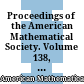 Proceedings of the American Mathematical Society. Volume 138, Number 8, 2010