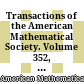 Transactions of the American Mathematical Society. Volume 352, Number 2, 1999