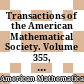 Transactions of the American Mathematical Society. Volume 355, Number 2, 2003