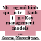 Những mô hình quản trị kinh điển = Key management models : the 60+ models every manager needs to know /