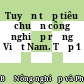 Tuyển tập tiêu chuẩn công nghiệp rừng Việt Nam. Tập 1