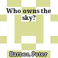 Who owns the sky?