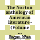 The Norton anthology of American literature - (Volume E) (1945) /