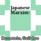 Japanese Marxist: