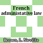 French administative law