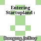 Entering Startupland :