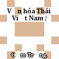 Văn hóa Thái Việt Nam /