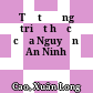 Tư tưởng triết học của Nguyễn An Ninh