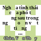 Nghĩa tình thái của phó từ đứng sau trong ngữ đoạn vị từ tiếng Việt và cách chuyển dịch chúng sang tiếng Anh