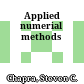 Applied numerial methods