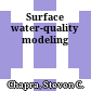 Surface water-quality modeling