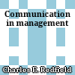 Communication in management