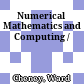 Numerical Mathematics and Computing /