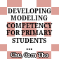 DEVELOPING MODELING COMPETENCY FOR PRIMARY STUDENTS THROUGH REAL-LIFE CONTEXT IN NATURAL NUMBER TOPIC COMPARISON IN GERMANY, SINGAPORE AND VIETNAM