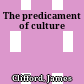 The predicament of culture