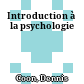 Introduction à la psychologie