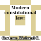 Modern constitutional law: