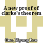 A new proof of clarke's theorem