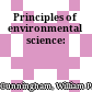 Principles of environmental science: