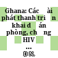 Ghana: Các đài phát thanh triển khai dự án phòng, chống HIV / AIDS /