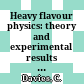 Heavy flavour physics: theory and experimental results in heavy quark physics and CP violation : proceedings of the Fifty-Fifth Scottish Universities Summer School in Physics, St. Andrews, 7 August - 23 August 2001
