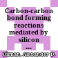 Carbon-carbon bond forming reactions mediated by silicon lewis acids /