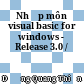 Nhập môn visual basic for windows - Release 3.0 /