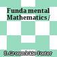 Funda mental Mathematics /