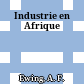 Industrie en Afrique