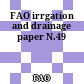 FAO irrgation and drainage paper N.49