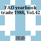 FAO yearbook trade 1988, Vol.42