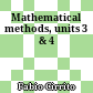 Mathematical methods, units 3 & 4
