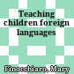 Teaching children foreign languages