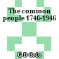 The common people 1746-1946