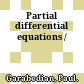 Partial differential equations /