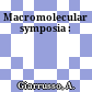Macromolecular symposia :