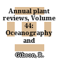 Annual plant reviews, Volume 44: Oceanography and Marine