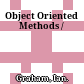 Object Oriented Methods /
