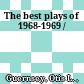 The best plays of 1968-1969 /