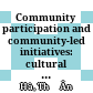 Community participation and community-led initiatives: cultural identity preservation and resilience of communities with various refugee backgrounds