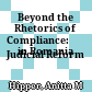 Beyond the Rhetorics of Compliance:
Judicial Reform in Romania