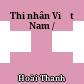 Thi nhân Việt Nam /