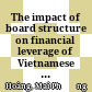 The impact of board structure on financial leverage of Vietnamese listed firms