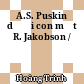 A.S. Puskin dưới con mắt R. Jakobson /