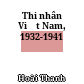 Thi nhân Việt Nam, 1932-1941