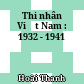Thi nhân Việt Nam : 1932 - 1941