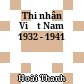 Thi nhân Việt Nam 1932 - 1941