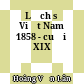 Lịch sử Việt Nam 1858 - cuối XIX