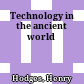 Technology in the ancient world